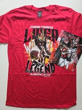 Jushin Thunder Liger NJPW Bundle T Shirt + Hand Signed 8x10 Artwork New 