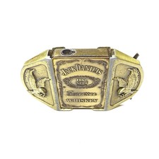 Rare Jack Daniel’s Tennessee Whiskey Belt Buckle Lighter READ