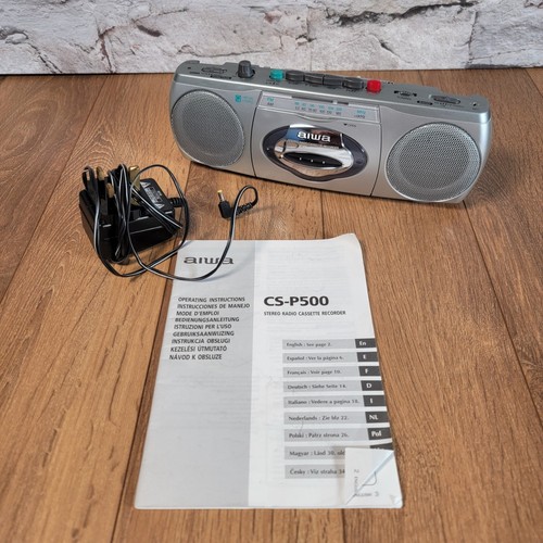 Aiwa p500 stereo radio - aiwa, cs-p500