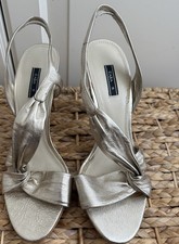 Zara Metallic Gold Shoes Size