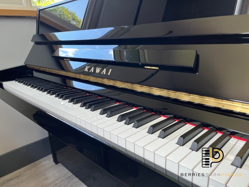 Kawai 15e ebony polish - polish, black