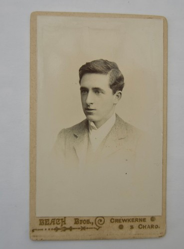 Cdv young victorian man - victorian,