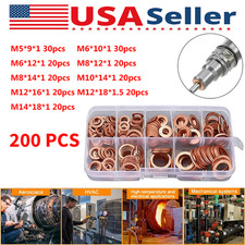 200 PCS Solid Copper Crush