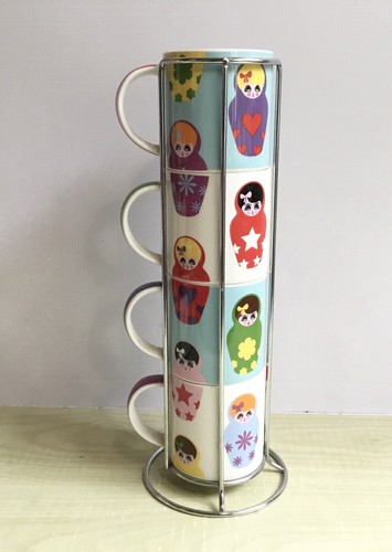 Russian doll stacking tea - doll,