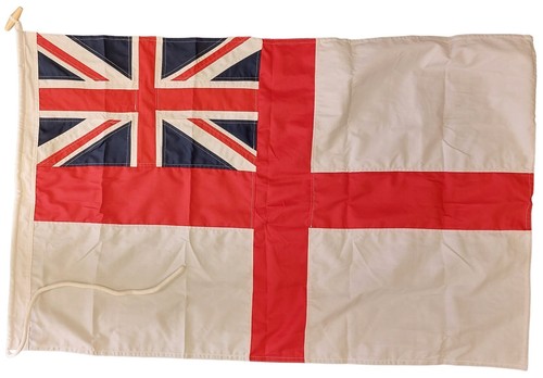 White ensign flag 3ft - 3ft, 2ft