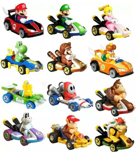 Hot wheels mario - wheels, cast