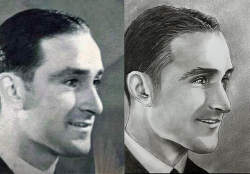 Pencil portraits hand drawn - portraits,, hand-drawn