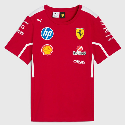 2025 shirt red scuderia - f1,