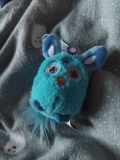 Mini Furby McDonalds Happy Meal Soft Toy Blue Plush Collectable Hasbro 2016