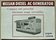 NISSAN DIESEL AC GENERATOR