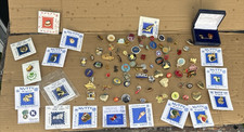 Vintage Pin Badges Job Lot
