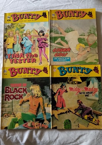Vintage bunty comic story - x,