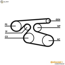 VRIBBED BELT 7PK2000 FOR