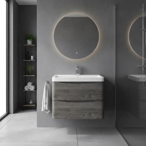 Belmore 600mm wall hung vanity - belmore,