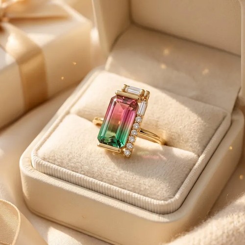 Watermelon tourmaline - watermelon,