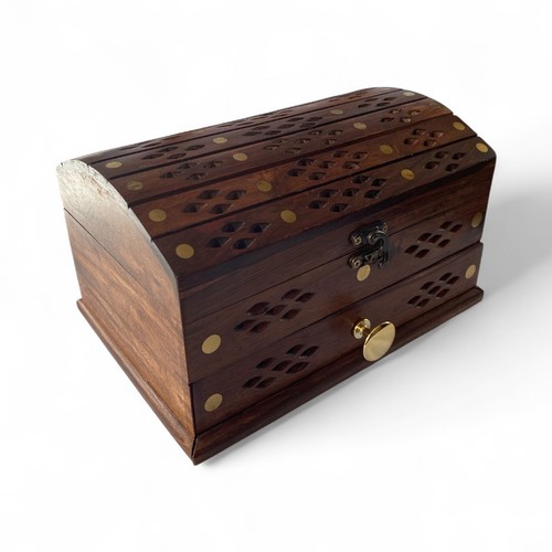Large wooden jewellery box - large,