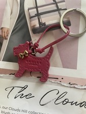 Radley Pink Leather Dog Tag /