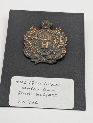 British army cap badge 18th - british,