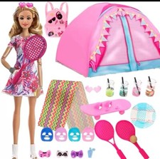 11.5inch Girl Dolls Camping