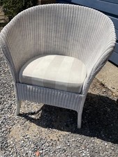 lloyd loom chair with spring
