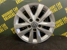 VW TRANSPORTER T5 16" SILVER ALLOY WHEEL 7E0601025N