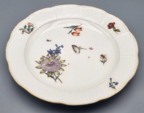 Meissen porcelain plate - meissen,