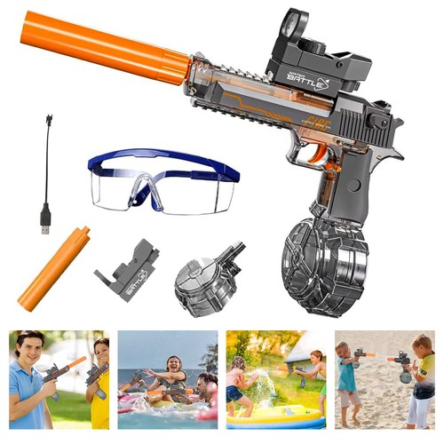 Electric water gun - water,