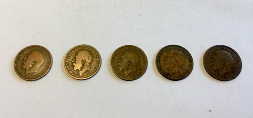 George halfpennies half - v,