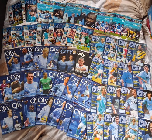 Manchester city programmes - manchester,