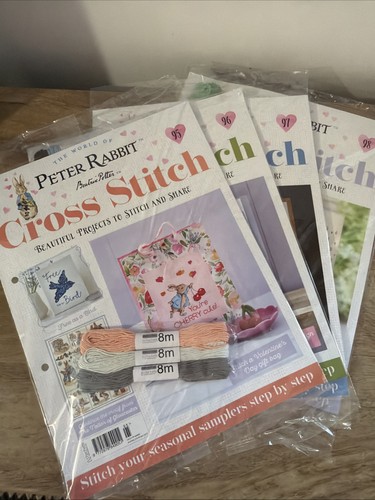 Peter rabbit cross - peter, stitch