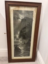 Framed Antique Print The