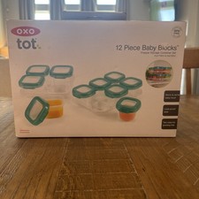 New OXO Tot 12 PC Baby Blocks