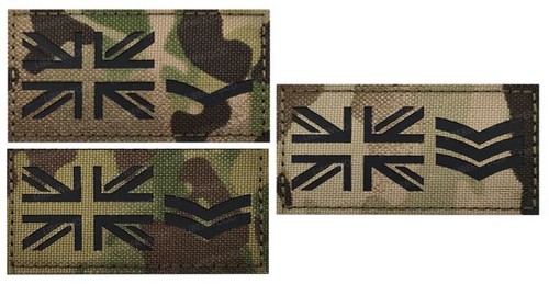 British rank patch official - british,