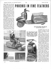 1960 PHOENIX 250cc Scooter