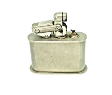 KW Karl Wieden semi automatic table lighter with silver case 1930 Germany