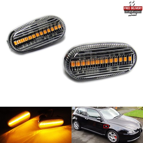 Clear side indicator led - clear,
