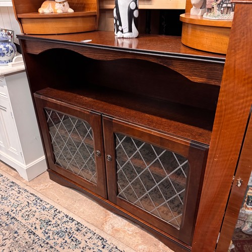 Vintage bookcase cupboard - vintage,