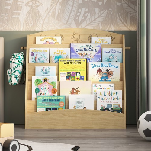Tier kids bookshelf - 5-tier,