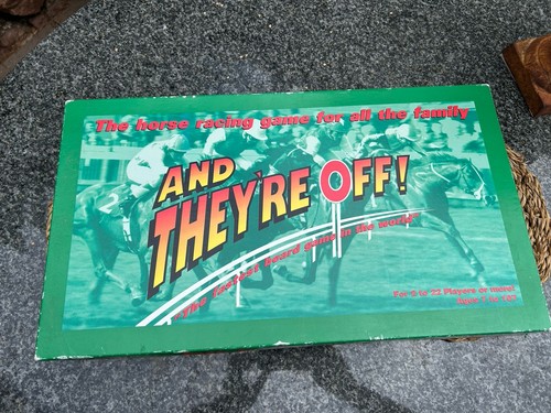 And they off horse - off,