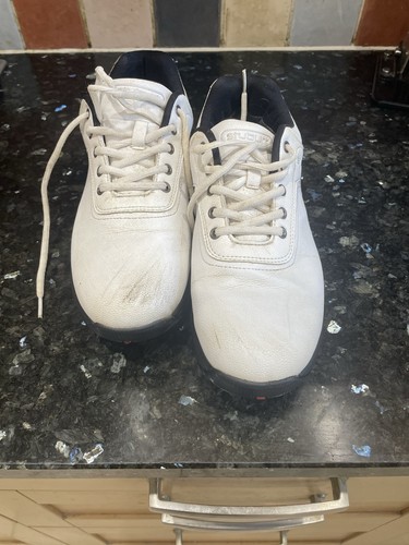 Men golf shoes - shoes, white