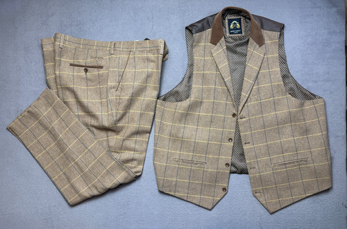 Marc darcy brown vest pants - marc,