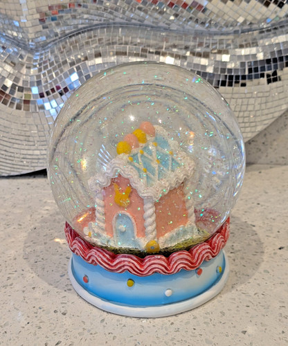 Christmas snow globe - globe, frosted