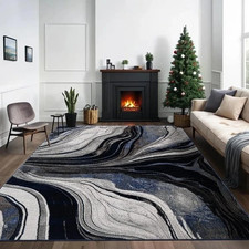 Modern Extra Large Rugs Non Slip Living Room Bedroom Carpet Hallway Runner Rugs