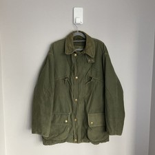 Replay Coat Mens Jacket Green Country L Utility Workwear Storage Pockets Field