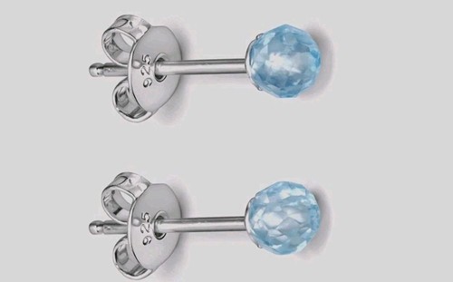 Genuine sky blue topaz - genuine,