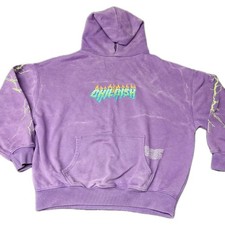 Childish TGF Bro Robs Motors Purple Hoodie - Size Small S