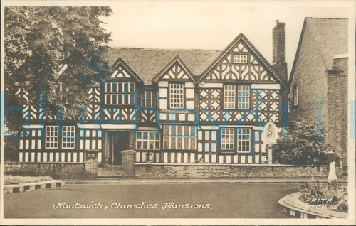 Nantwich churches mansions - churches,