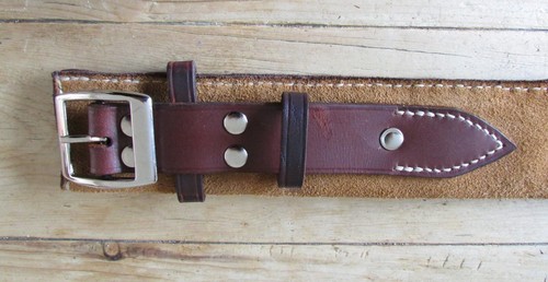 New genuine leather canvas - new, &