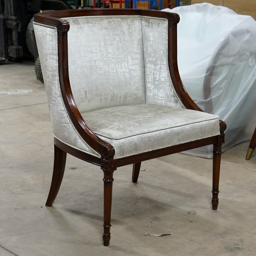 Pair tub mahogany - pair,