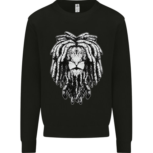 Rasta lion with dreadlocks - rasta,